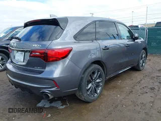 2020 Acura MDX w/Technology/A-Spec Pkg with VIN 5J8YD4H07LL034136, listed as a IAAI auction lot 41933687 with 34,520 mi miles. Bid and sale history available at carsss.com. Image 4.