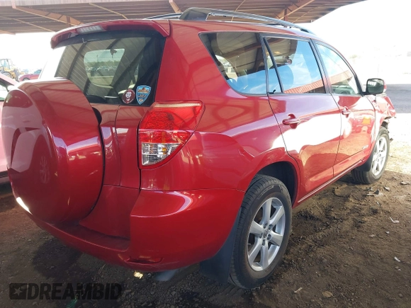 2007 Toyota RAV4 Limited with VIN JTMZK31VX76006165, listed as a IAAI auction lot 41476627 with 166,194 mi miles. Bid and sale history available at carsss.com. Image 4.