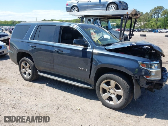 2020 Chevrolet Tahoe LT with VIN 1GNSKBKC6LR239081, listed as a IAAI auction lot 42298842 with 125,328 mi miles and . Bid and sale history available at DreamBid. Image 1.