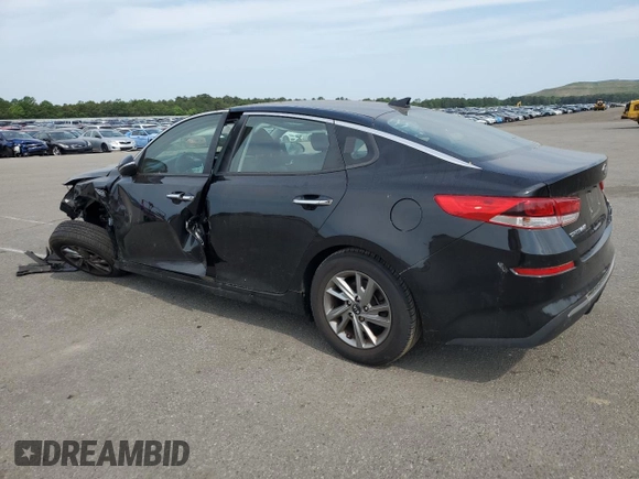2019 Kia Optima LX z VIN 5XXGT4L38KG306870, wystawiony jako Copart lot #58982325 z przebiegiem 48 421 mil mil oraz Szkoda całkowita • Salvage title. Historia ofert i sprzedaży dostępna na DreamBid. Obrazek 2.