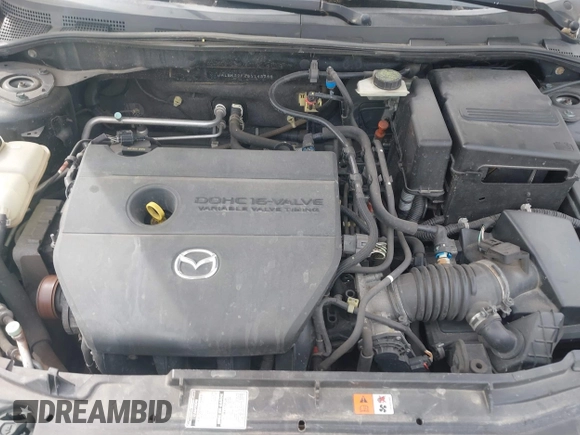 2008 Mazda 3 i Sport with VIN JM1BK32F281143768, listed as a IAAI auction lot 41770239 with 128,346 mi miles and . Bid and sale history available at DreamBid. Image 10.