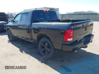 2018 Ram 1500 Big Horn with VIN 1C6RR7LT5JS163638, listed as a IAAI auction lot 41844678 with 53,756 mi miles and . Bid and sale history available at DreamBid. Image 3.