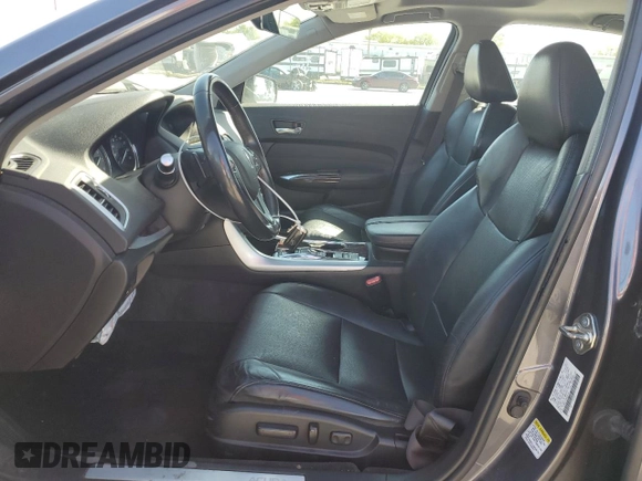 2017 Acura TLX V6 w/Technology Pkg with VIN 19UUB2F5XHA006342, listed as a Copart auction lot 51858815 with 76,897 mi miles and Salvage Title. Bid and sale history available at carsss.com. Image 7.