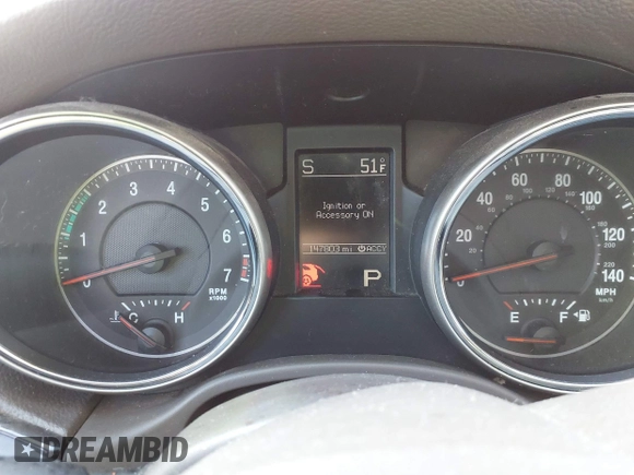2013 Jeep Grand Cherokee Laredo with VIN 1C4RJEAG9DC538259, listed as a IAAI auction lot 41832676 with 143,000 mi miles. Bid and sale history available at carsss.com. Image 7.