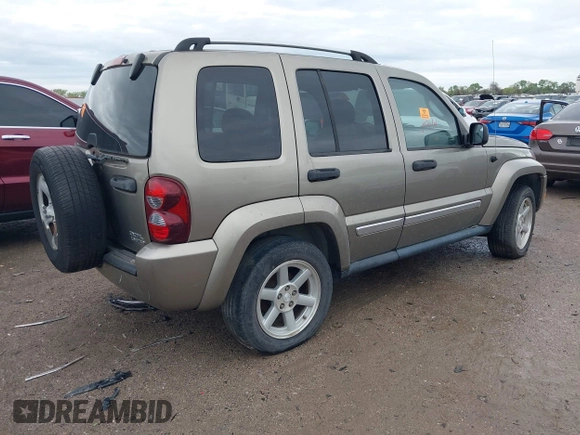 2007 Jeep Liberty Limited with VIN 1J4GK58K77W505031, listed as a IAAI auction lot 41911909 with Not provided miles and . Bid and sale history available at DreamBid. Image 4.