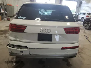 2019 Audi Q7 Premium Plus with VIN WA1LAAF77KD006744, listed as a Copart auction lot 57523385 with 118,543 mi miles and Salvage title. Bid and sale history available at DreamBid. Image 6.