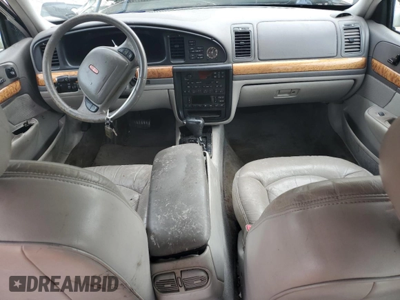 1998 Lincoln Continental with VIN 1LNFM97V8WY676657, listed as a Copart auction lot 73322134 with 0 mi miles and Salvage Title. Bid and sale history available at carsss.com. Image 8.