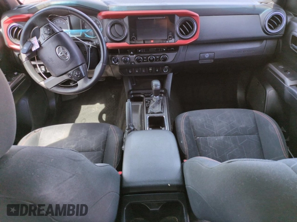 2017 Toyota Tacoma SR5 with VIN 3TMCZ5AN5HM079796, listed as a Copart auction lot 54270345 with 96,032 mi miles and Salvage Title. Bid and sale history available at DreamBid. Image 8.