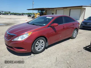 2013 Hyundai Sonata GLS with VIN 5NPEB4AC9DH586755, listed as a Copart auction lot 53889985 with 125,943 mi miles and Salvage Title. Bid and sale history available at carsss.com. Image 1.