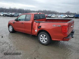 2019 Ford Ranger XL with VIN 1FTER1FH9KLA88515, listed as a Copart auction lot 47052705 with 16,054 mi miles and Salvage Title. Bid and sale history available at DreamBid. Image 2.
