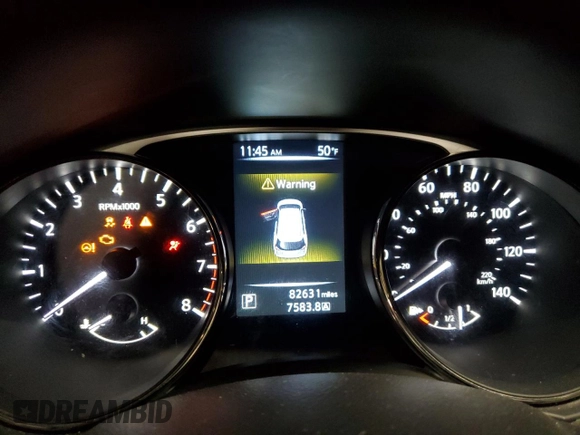 2016 Nissan Rogue S with VIN JN8AT2MV9GW134420, listed as a Copart auction lot 51180885 with 82,631 mi miles and Non Repairable. Bid and sale history available at DreamBid. Image 9.