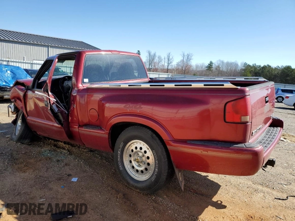 1998 GMC Sonoma with VIN 1GTDT14X1W8504265, listed as a Copart auction lot 48937435 with 155,313 mi miles and Salvage Title. Bid and sale history available at carsss.com. Image 2.