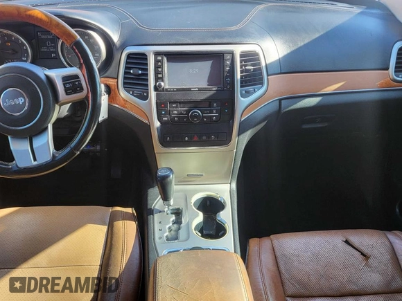 2011 Jeep Grand Cherokee Overland with VIN 1J4RR6GG7BC745066, listed as a Copart auction lot 66415905 with 164,264 mi miles and Clean title. Bid and sale history available at DreamBid. Image 9.