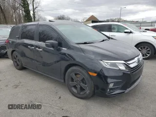 2020 Honda Odyssey EX-L with VIN 5FNRL6H73LB027654, listed as a Copart auction lot 47533955 with Not Provided miles and Salvage Title. Bid and sale history available at carsss.com. Image 4.