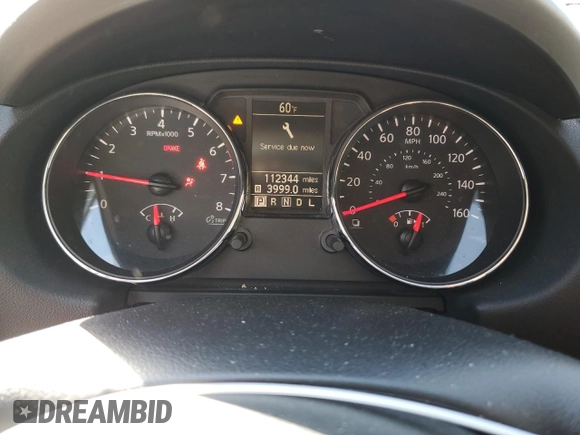 2012 Nissan Rogue S with VIN JN8AS5MTXCW268799, listed as a Copart auction lot 46855035 with 112,344 mi miles and Salvage Title. Bid and sale history available at carsss.com. Image 9.