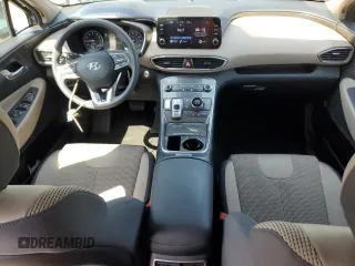 2022 Hyundai Santa Fe SEL with VIN 5NMS24AJ9NH460931, listed as a Copart auction lot 54148015 with 29,139 mi miles and Salvage Title. Bid and sale history available at DreamBid. Image 8.