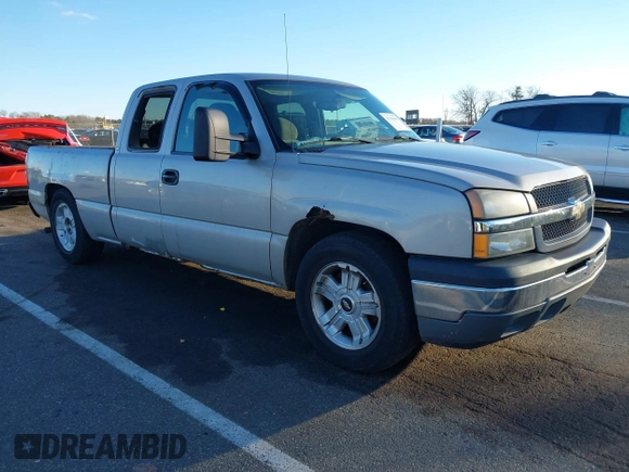 2005 Chevrolet Silverado 1500 Work Truck with VIN 1GCEC19X95Z357652, listed as a IAAI auction lot 41596860 with 111,429 mi miles. Bid and sale history available at carsss.com. Image 1.