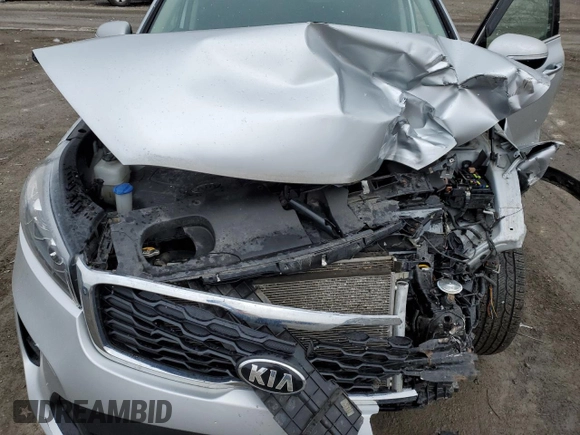 2019 Kia Sorento LX with VIN 5XYPGDA59KG544134, listed as a Copart auction lot 50626655 with 84,357 mi miles and Salvage Title. Bid and sale history available at DreamBid. Image 13.