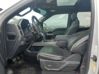 2017 Ford F-150 Raptor with VIN 1FTFW1RG2HFC86389, listed as a Copart auction lot 53883955 with 138,670 mi miles and Salvage Title. Bid and sale history available at carsss.com. Image 7.