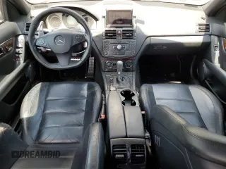 2009 Mercedes-Benz C 63 AMG with VIN WDDGF77X69F212362, listed as a Copart auction lot 61125824 with 120,402 mi miles and Salvage Title. Bid and sale history available at DreamBid. Image 8.