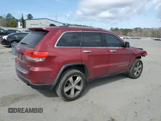 2014 Jeep Grand Cherokee Limited with VIN 1C4RJFBG9EC407418, listed as a Copart auction lot 45313435 with 141,952 mi miles and Salvage Title. Bid and sale history available at carsss.com. Image 3.