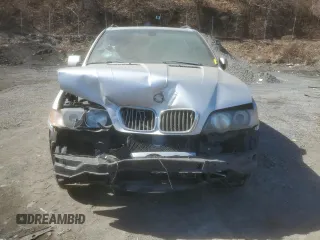 2001 BMW X5 4.4i with VIN WBAFB33581LH19977, listed as a Copart auction lot 48957175 with 0 mi miles and Salvage Title. Bid and sale history available at carsss.com. Image 5.