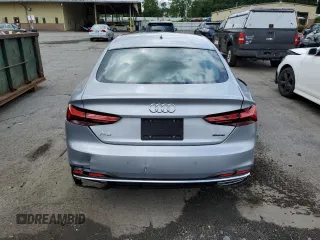 2023 Audi A5 Sportback Premium Plus with VIN WAUCBCF51PA045350, listed as a Copart auction lot 55945033 with 0 mi miles and Non Repairable. Bid and sale history available at carsss.com. Image 6.