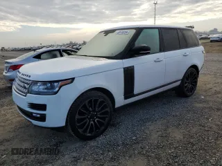 2015 Land Rover Range Rover Supercharged Autobiography with VIN SALGV2TFXFA234167, listed as a Copart auction lot 83115734 with 78,052 mi miles and Salvage Title. Bid and sale history available at carsss.com. Image 1.