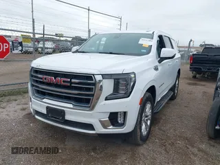 2022 GMC Yukon SLT with VIN 1GKS1BKD9NR314142, listed as a IAAI auction lot 41117401 with 53,111 mi miles. Bid and sale history available at carsss.com. Image 22.