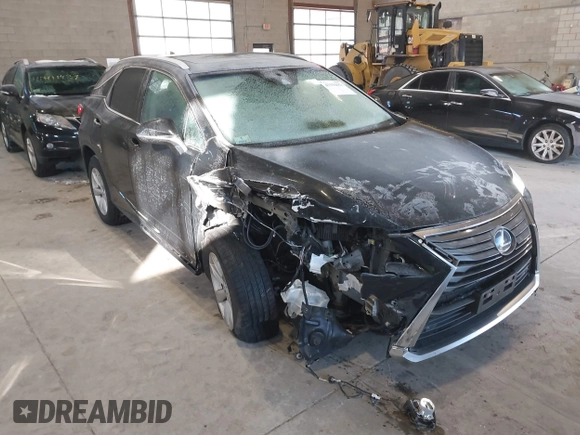 2017 Lexus RX with VIN 2T2BZMCA0HC089740, listed as a IAAI auction lot 41356053 with 65,196 mi miles. Bid and sale history available at carsss.com. Image 1.