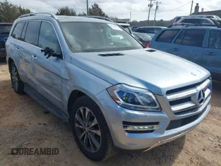 2015 Mercedes-Benz GL-Class GL 450 with VIN 4JGDF6EE1FA491653, listed as a IAAI auction lot 41676816 with 100,414 mi miles. Bid and sale history available at carsss.com. Image 1.