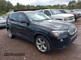 2017 BMW X3 sDrive28i with VIN 5UXWZ7C32H0X43350, listed as a IAAI auction lot 41907503 with 68,506 mi miles. Bid and sale history available at carsss.com. Image 1.