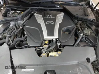 2018 Infiniti Q60 3.0t LUXE with VIN JN1EV7EL3JM391001, listed as a IAAI auction lot 41717307 with 46,105 mi miles. Bid and sale history available at carsss.com. Image 10.