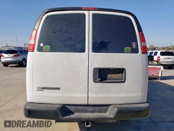 2017 Chevrolet Express Cargo z VIN 1GCWGAFF4H1221811, wystawiony jako Copart lot #50189005 z przebiegiem 155 154 mil mil oraz Szkoda całkowita • Salvage title. Historia ofert i sprzedaży dostępna na DreamBid. Obrazek 6.