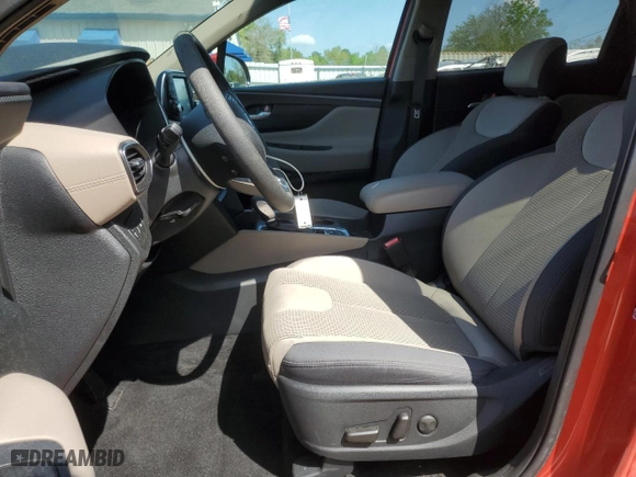 2020 Hyundai Santa Fe SEL with VIN 5NMS33AD2LH243834, listed as a Copart auction lot 50924775 with 5,764 mi miles and Salvage Title. Bid and sale history available at carsss.com. Image 7.