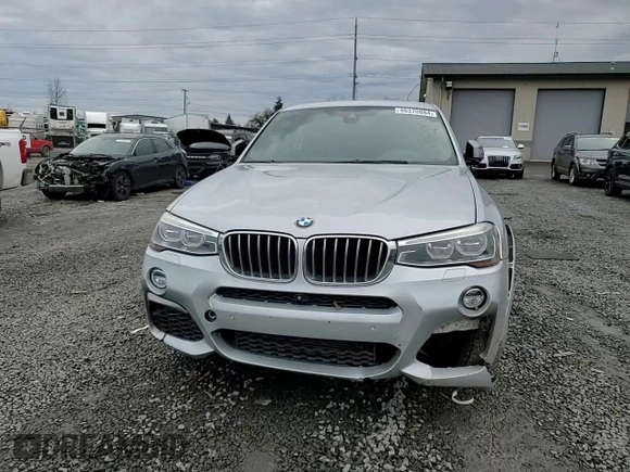 2017 BMW X4 M40i with VIN 5UXXW7C57H0U25268, listed as a Copart auction lot 40370884 with 99,387 mi miles. Bid and sale history available at carsss.com. Image 10.