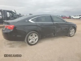 2017 Chevrolet Impala LS with VIN 2G11Z5SA6H9182228, listed as a Copart auction lot 42289005 with 122,356 mi miles and Salvage Title. Bid and sale history available at DreamBid. Image 3.