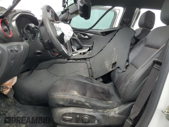 2020 Chevrolet Blazer RS z VIN 3GNKBERS2LS631437, wystawiony jako Copart lot #85185324 z przebiegiem Nie podano mil oraz Nie do naprawy • Non repairable. Historia ofert i sprzedaży dostępna na DreamBid. Obrazek 7.