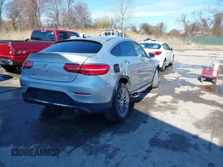 2018 Mercedes-Benz GLC with VIN WDC0J4KB2JF295176, listed as a IAAI auction lot 41877015 with 76,504 mi miles. Bid and sale history available at carsss.com. Image 4.