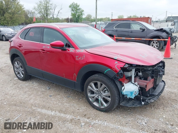 2023 Mazda CX-30 S Premium with VIN 3MVDMBDM3PM511402, listed as a IAAI auction lot 42180001 with 6,189 mi miles and . Bid and sale history available at DreamBid. Image 1.