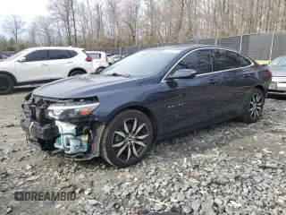 2018 Chevrolet Malibu LT with VIN 1G1ZD5ST1JF108991, listed as a Copart auction lot 47918345 with 95,193 mi miles and Salvage Title. Bid and sale history available at carsss.com. Image 1.