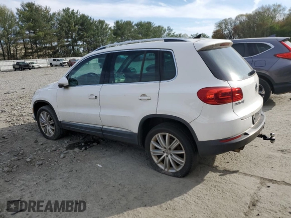 2012 Volkswagen Tiguan S with VIN WVGBV7AX5CW548166, listed as a Copart auction lot 54235285 with 184,338 mi miles and Clean Title. Bid and sale history available at DreamBid. Image 2.