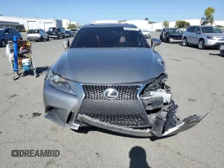 2016 Lexus IS 200t with VIN JTHBA1D23G5020035, listed as a Copart auction lot 55495915 with 118,816 mi miles and Salvage title. Bid and sale history available at DreamBid. Image 5.