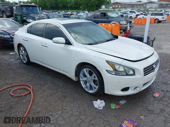 2012 Nissan Maxima SV with VIN 1N4AA5AP0CC841187, listed as a IAAI auction lot 42241646 with 169,211 mi miles and . Bid and sale history available at DreamBid. Image 1.
