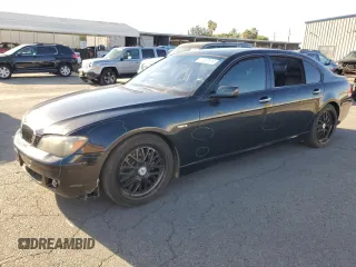 2008 BMW 7 Series 750Li with VIN WBAHN83538DT85226, listed as a Copart auction lot 73397614 with 134,509 mi miles and Salvage Title. Bid and sale history available at carsss.com. Image 1.