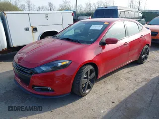 2015 Dodge Dart GT with VIN 1C3CDFEB5FD141327, listed as a IAAI auction lot 42032558 with 68,339 mi miles and . Bid and sale history available at carsss.com. Image 2.