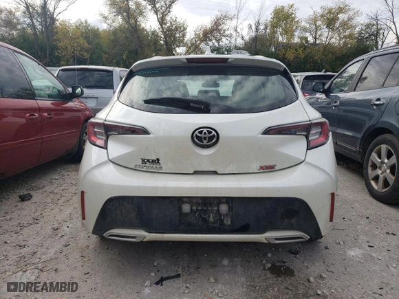 2019 Toyota Corolla Hatchback SE with VIN JTNK4RBE8K3024652, listed as a Copart auction lot 72390463 with 85,541 mi miles. Bid and sale history available at carsss.com. Image 6.