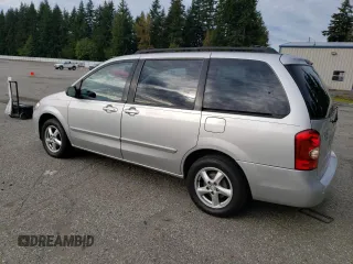 2003 Mazda MPV LX with VIN JM3LW28A130376514, listed as a Copart auction lot 73960814 with 212,903 mi miles and Salvage Title. Bid and sale history available at carsss.com. Image 2.