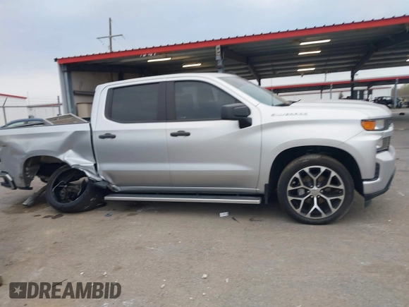 2020 Chevrolet Silverado 1500 Custom with VIN 3GCPWBEH8LG260041, listed as a IAAI auction lot 41571553 with 59,049 mi miles. Bid and sale history available at carsss.com. Image 13.