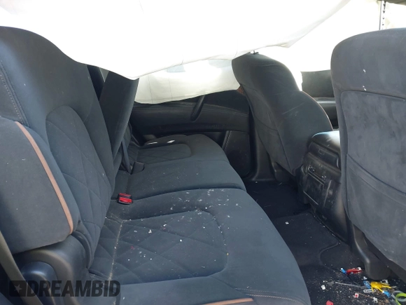 2017 Nissan Armada SV z VIN JN8AY2NC2H9504072, wystawiony jako IAAI lot #41660343 z przebiegiem 106 316 mil mil oraz . Historia ofert i sprzedaży dostępna na DreamBid. Obrazek 8.